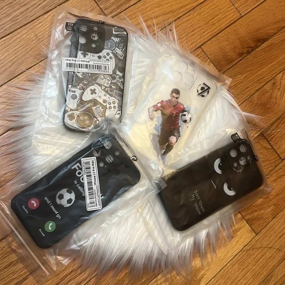 4 cases for IPhone 13 Pro Max 😊